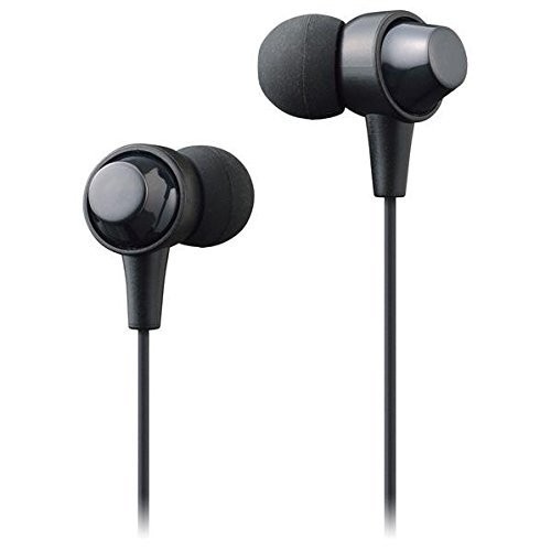 マクセル カナル型ヘッドホン(リール式) ブラック MXH-C110RBK