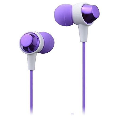 マクセル カナル型ヘッドホン(リール式) パープル MXH-C110RPU