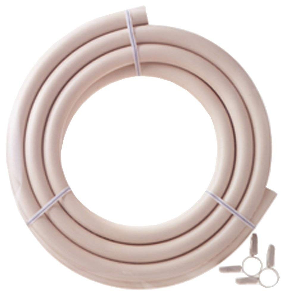 ダンロップ 都市ガス用　新ガスソフトコード(内径9.5mm) ホースバンド付き 3m 3377