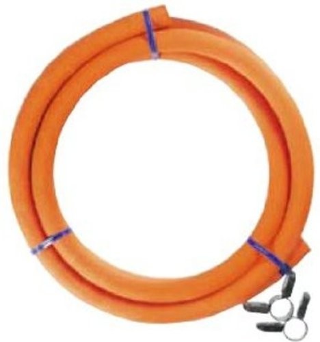 ダンロップ LPガス用　ゴム管(内径9.5mm) ホースバンド付き 0.5m 6002