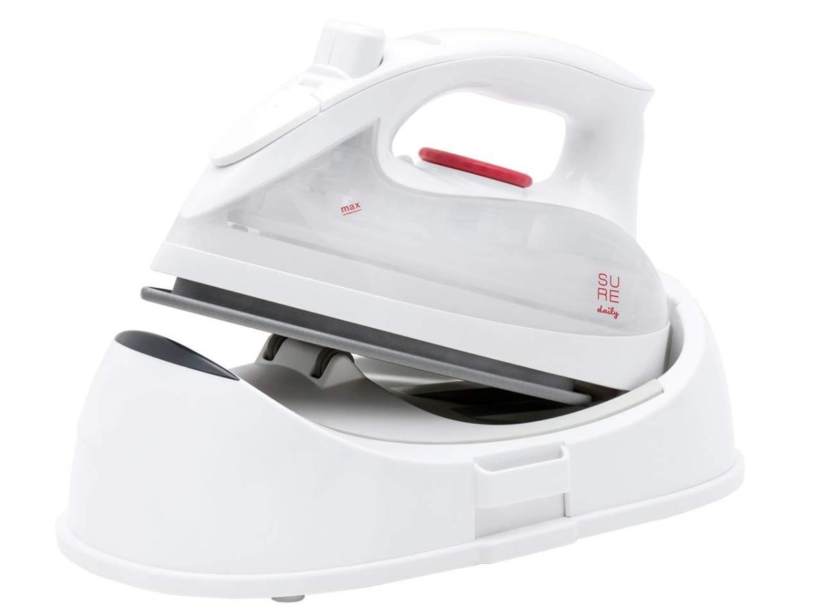石崎電機 シュアー コードレススチームアイロン SI-320CL