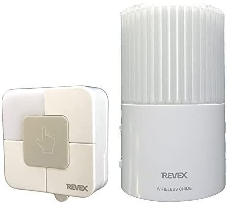 リーベックス 防雨型押しボタン コンセント式呼び出しチャイムセット XP210B