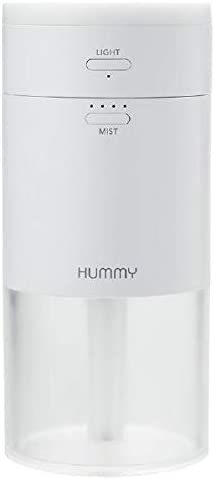 アピックス 充電式ポータブル超音波式LED加湿器 ホワイト APD-220(WH)