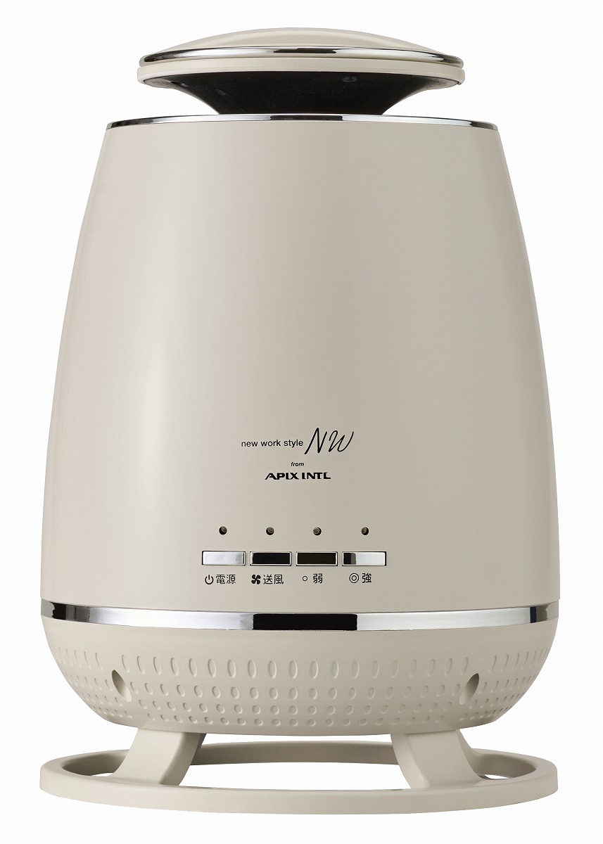 アピックス 全方位暖まる 360°セラミックヒーター APH-362(GY)