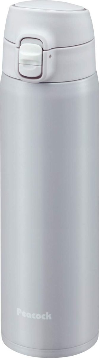 ピーコック ロック式ワンタッチマグ 550ml フレッシュグレー  AKM-56(AK)