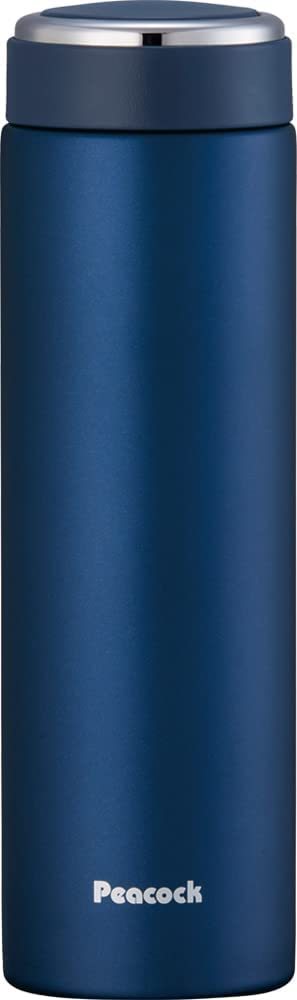 ピーコック魔法瓶工業 水筒 ステンレスボトル スクリューマグタイプ 0.48L インディゴブルー AKW-48(A)