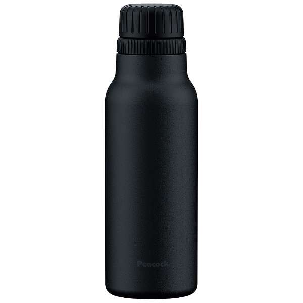 ピーコック 炭酸飲料対応ステンレスボトル [600ml] ブラック AJH-60(B)