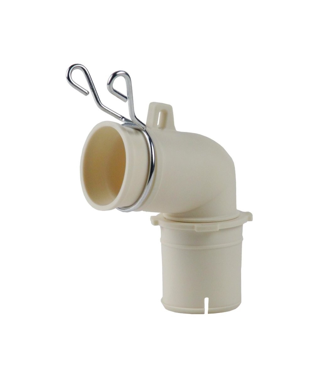 カクダイ 洗濯機用排水トラップエルボ φ31ミリ φ36ミリ 兼用 バンド付 437-202