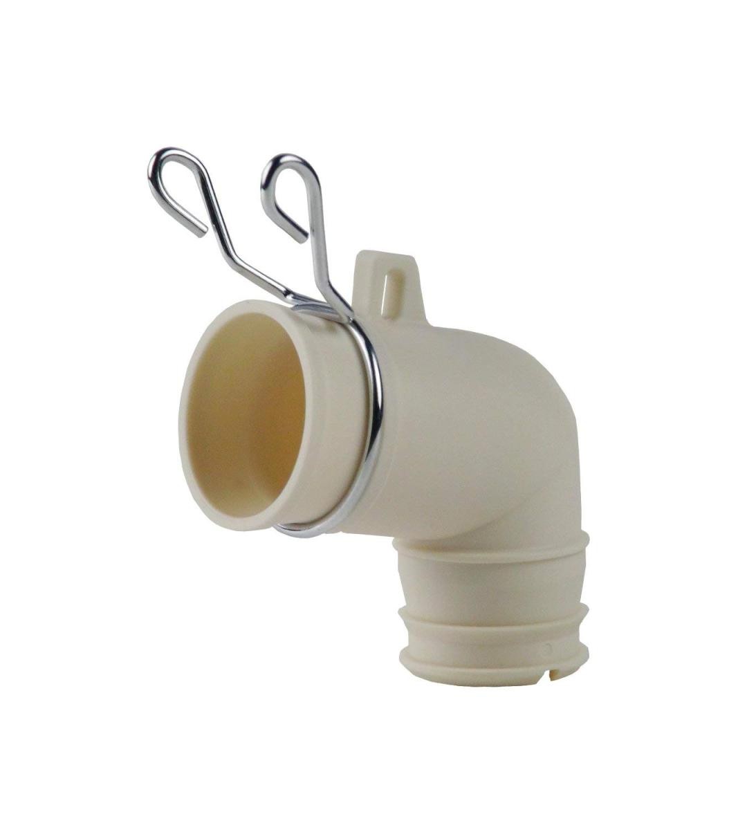 カクダイ 洗濯機用排水トラップ用エルボ φ31ミリ 437-203