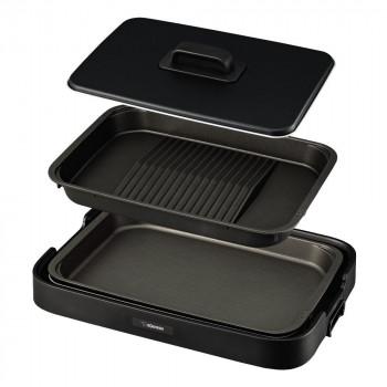 象印 ホットプレート やきやき ブラック プレート2枚 EA-KE20(BA)