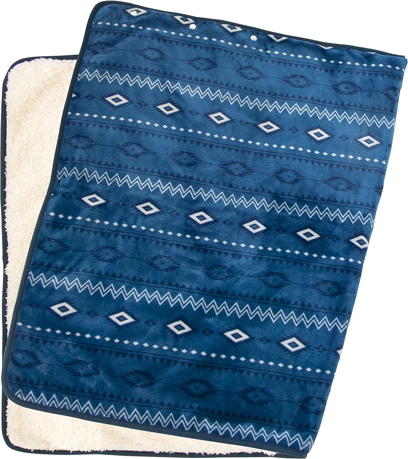 ゼピール どこでもあったかブランケット 節電 ブルー DAB-B11M-BL