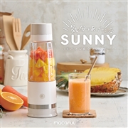 マカフル macaful モバイル真空ブレンダー SUNNY カカオベージュ MJB-400P-BE