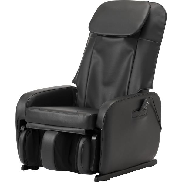 スライヴ THRIVE マッサージチェア 「コンパクトでも機能は豊富 フット部分はオットマンにも変形 」 くつろぎ指定席 Light ブラック CHD-3820(BK)